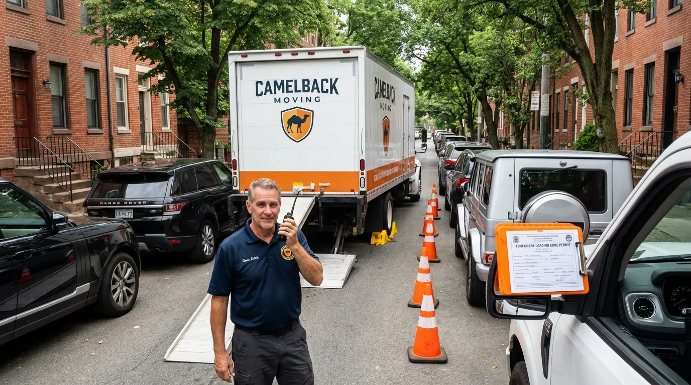 City street loading permit setup in Lanesborough, MA