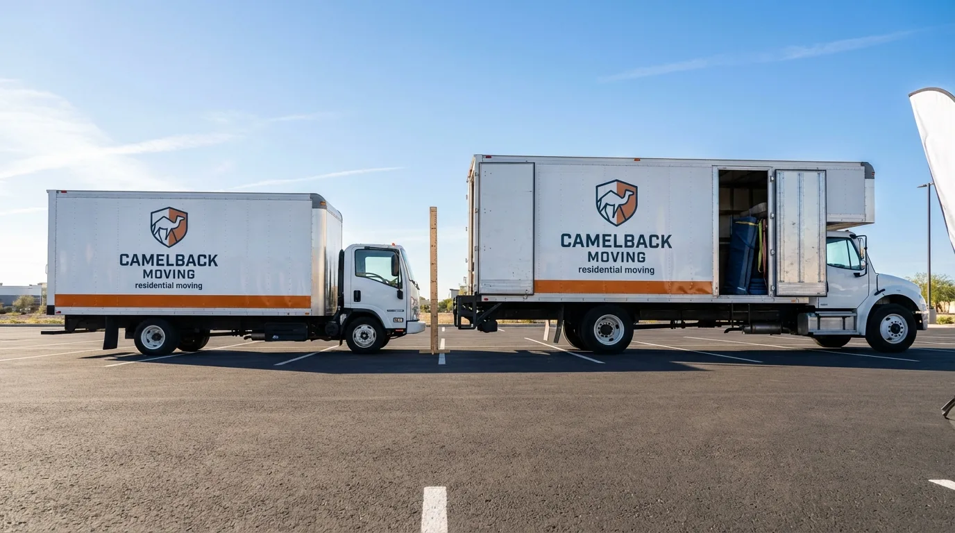 Moving truck size capacity guide in Lanesborough